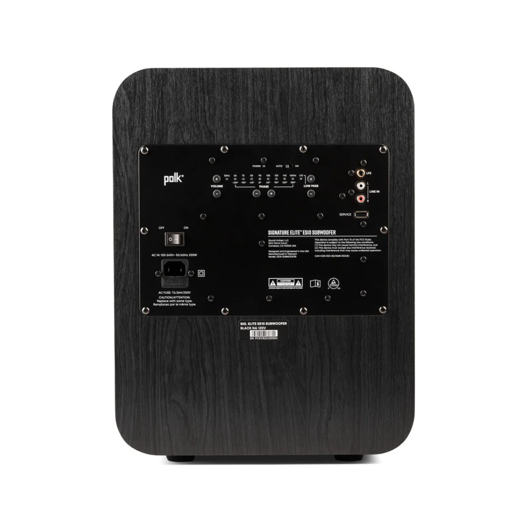Polk Signature Elite ES10 Subwoofer - 10" 200W Subwoofer - Image 3