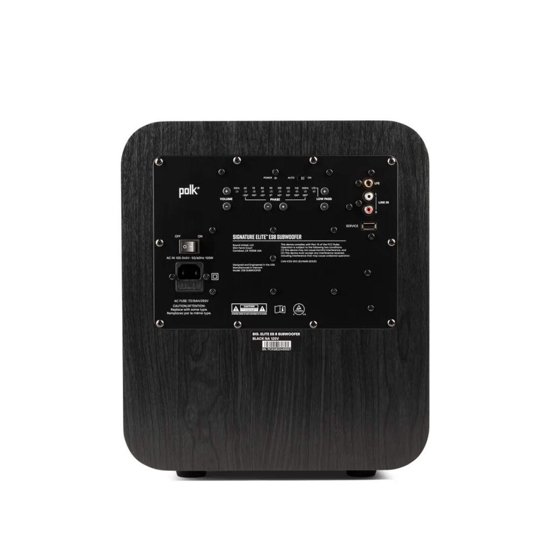 Polk Signature Elite ES8 Subwoofer - 8" 100W Subwoofer - Image 3