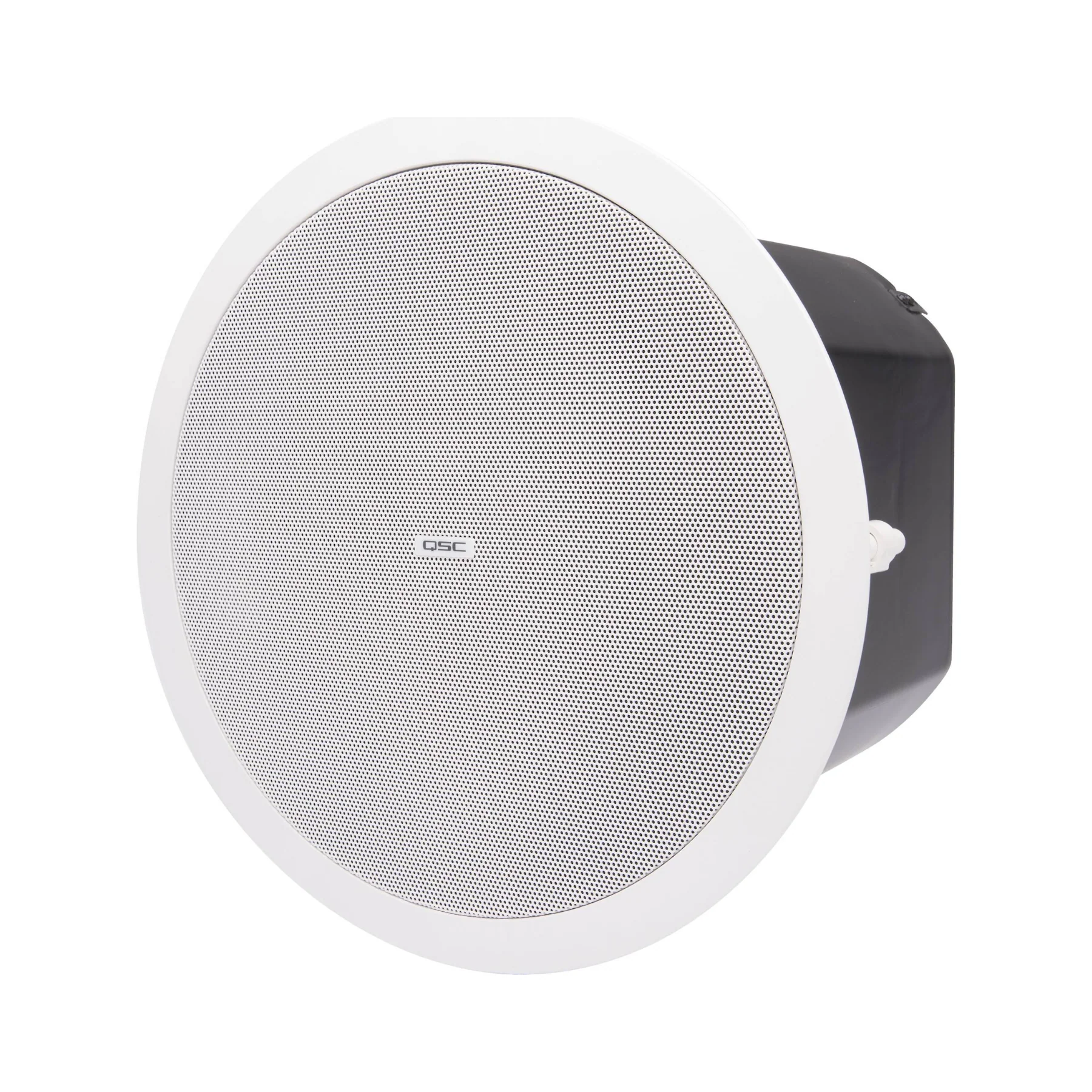 QSC AD-C.SUB-WH 6.5-inch Dual Voice-Coil Ceiling Subwoofer (White) - Clearance / Open Box