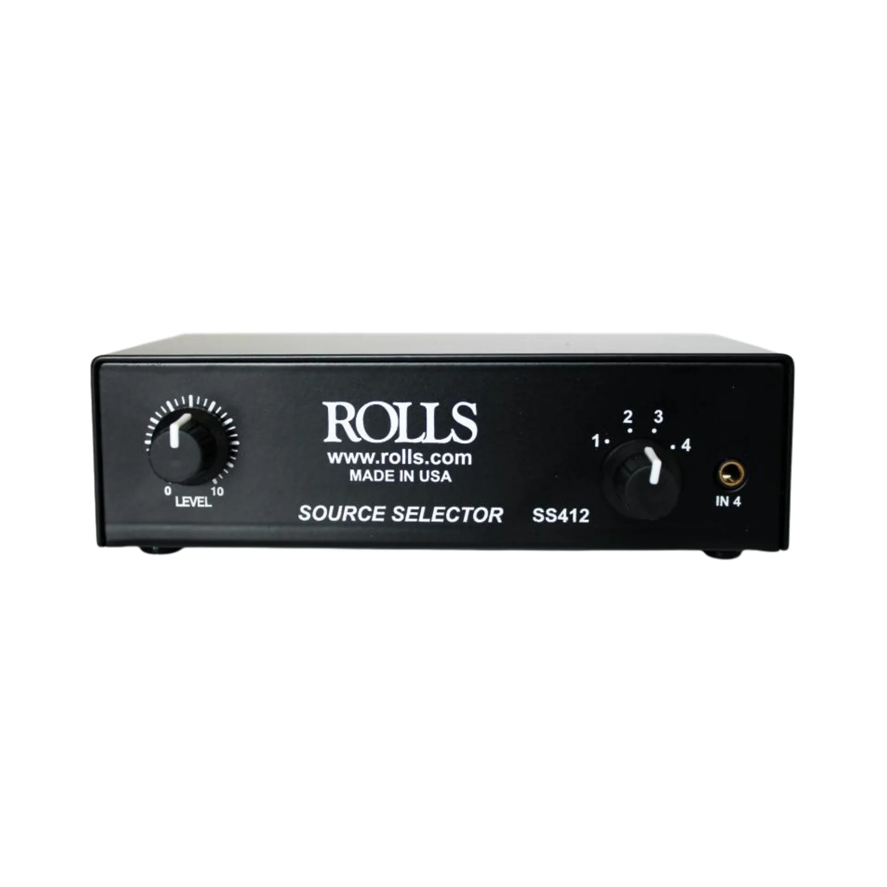 Rolls SS412 Audio Source Selector - Clearance / Open Box