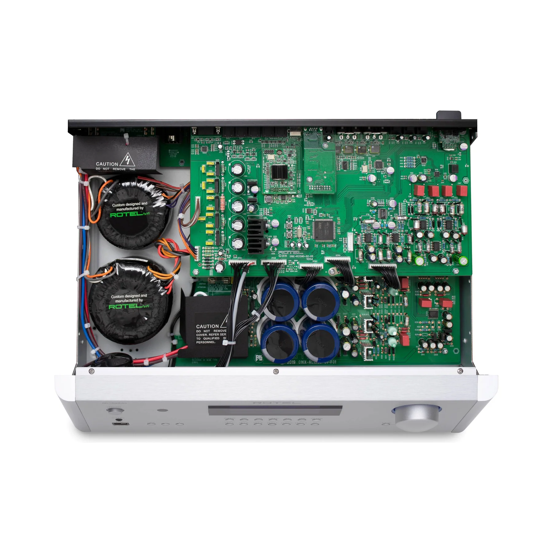 Rotel RC-1590MKII Stereo Preamplifier - Clearance / Open Box - Image 2