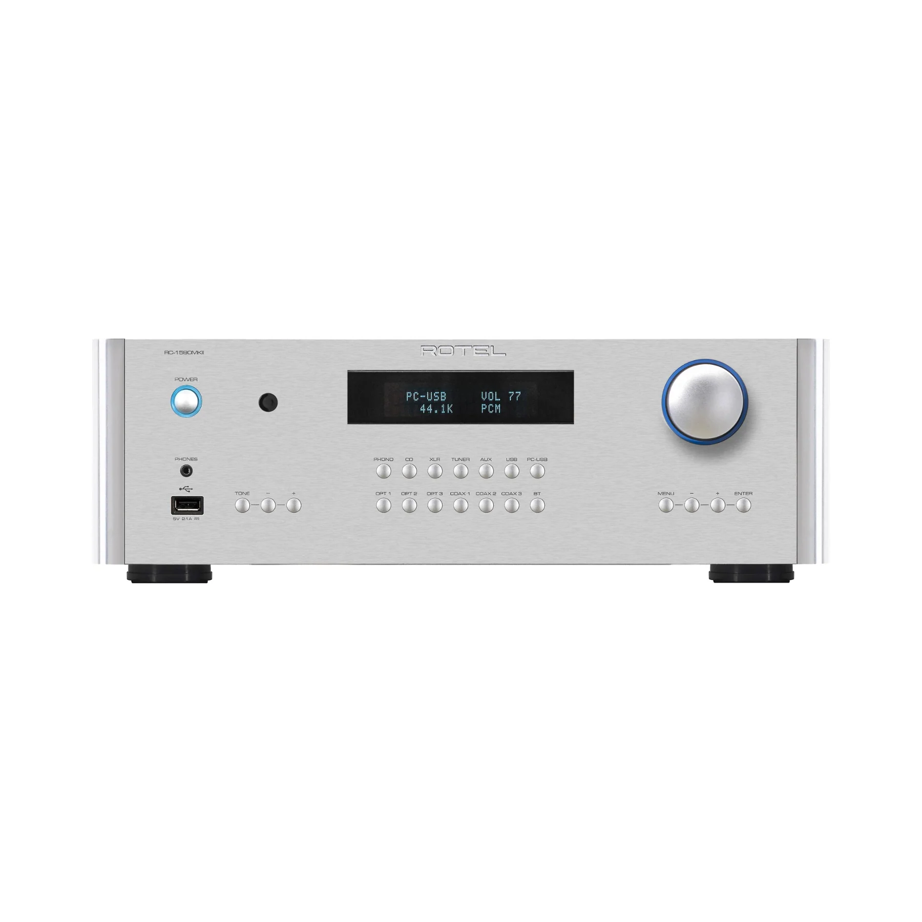 Rotel RC-1590MKII Stereo Preamplifier - Clearance / Open Box - Image 5