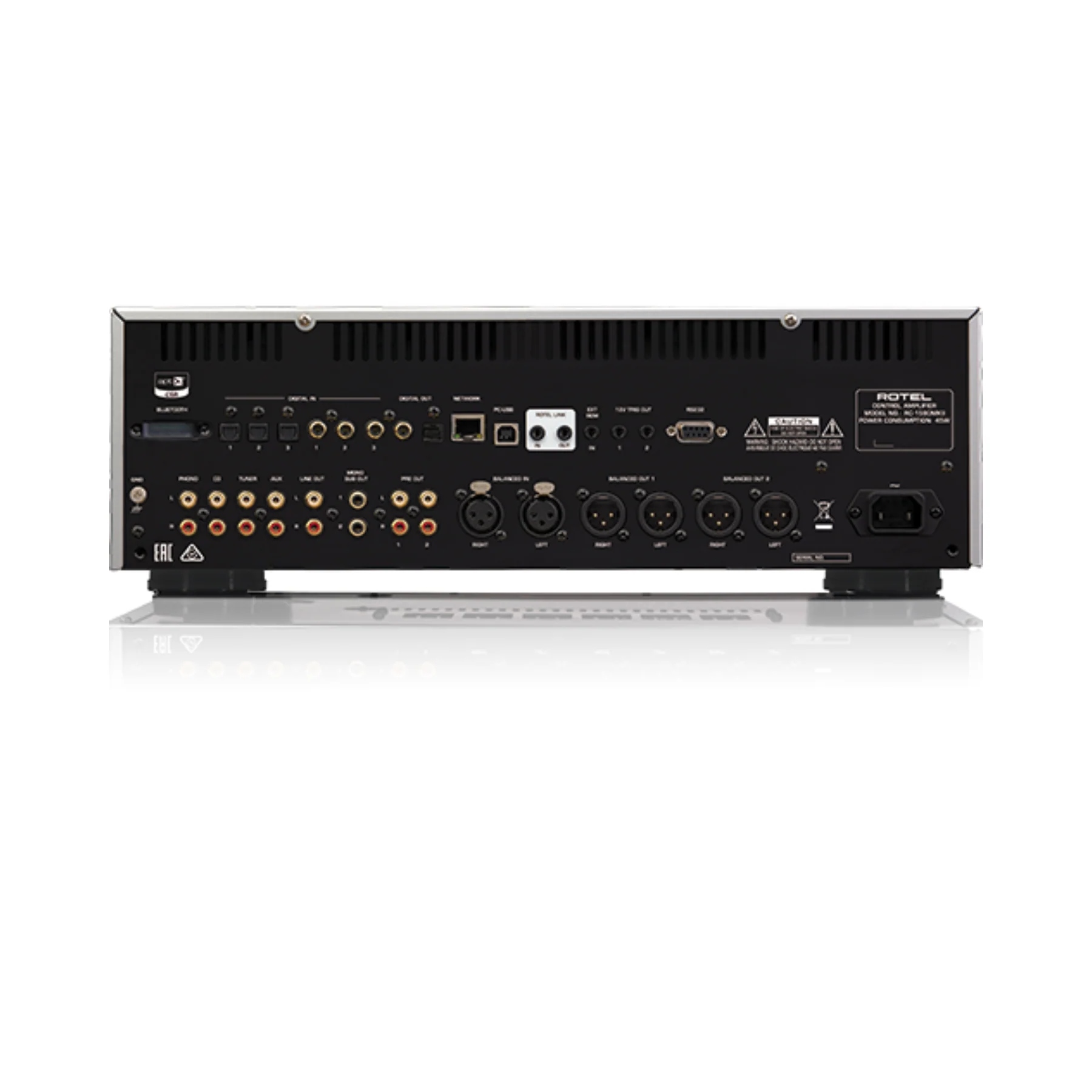 Rotel RC-1590MKII Stereo Preamplifier - Image 3