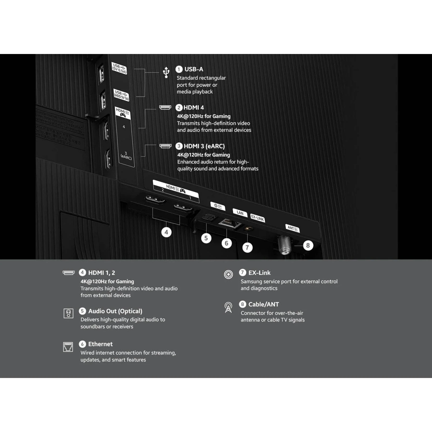 Samsung S85H OLED 4K Smart TV 65" (2026) - Image 4