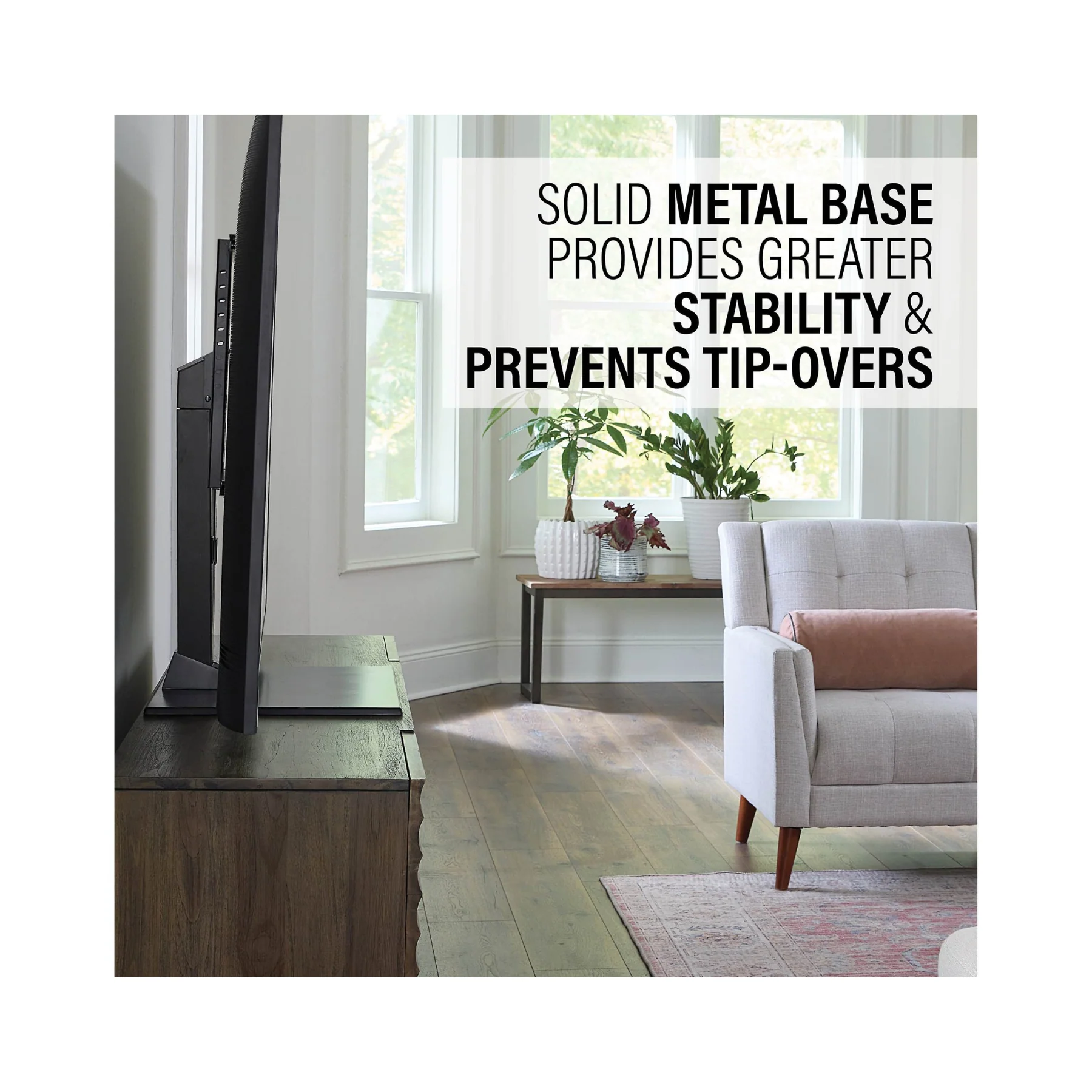 Sanus VSTV2-B2  TV Swivel Stand 40" - 86" - Clearance / Open Box - Image 4