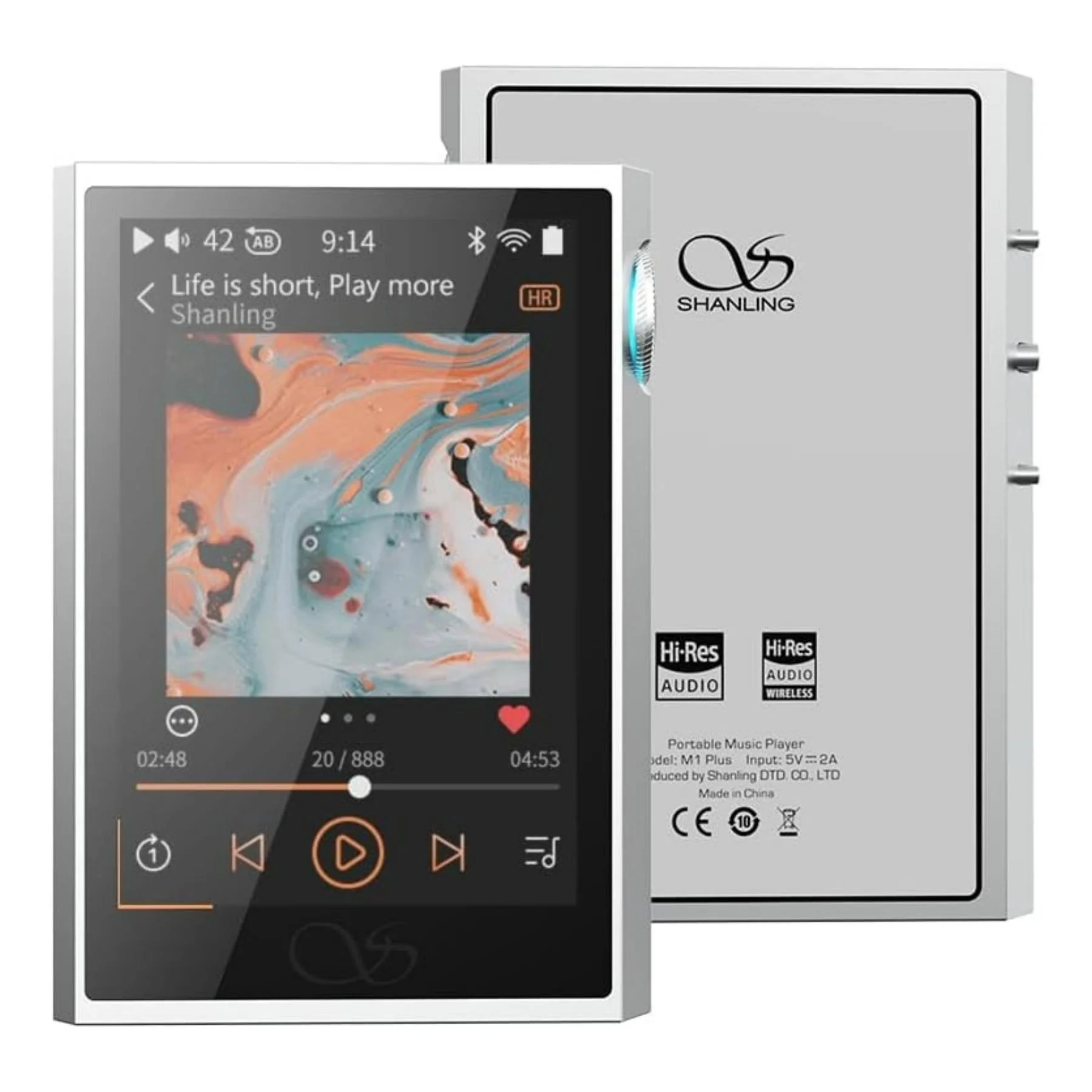 Shanling M1 Plus Portable HiFi Music Player - Image 2