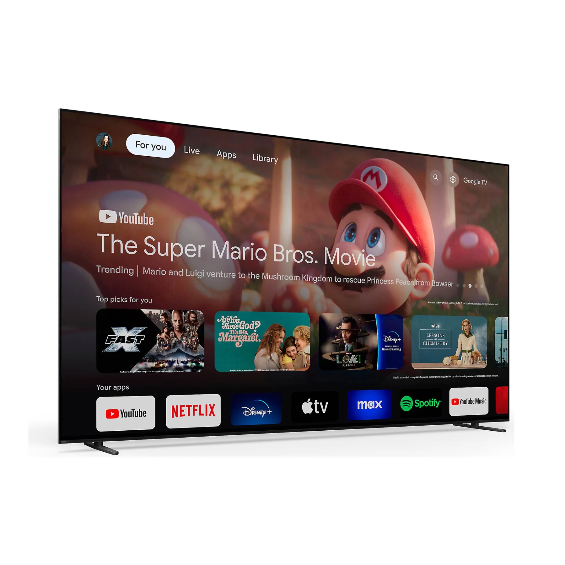 Sony BRAVIA 8 OLED 4K HDR Google TV (2024) - Clearance / Open Box - Image 2
