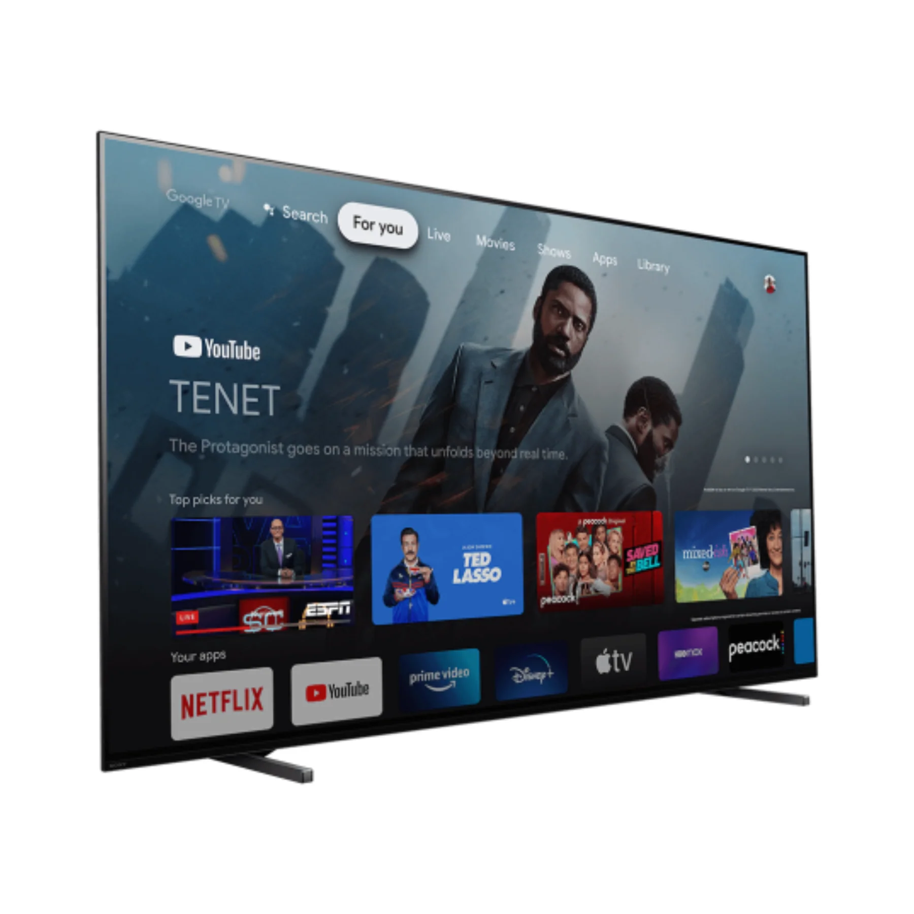 Sony BRAVIA XR-55A80J - 55" 4K HDR OLED with Smart Google TV (2021) - Clearance / Open Box - Image 6