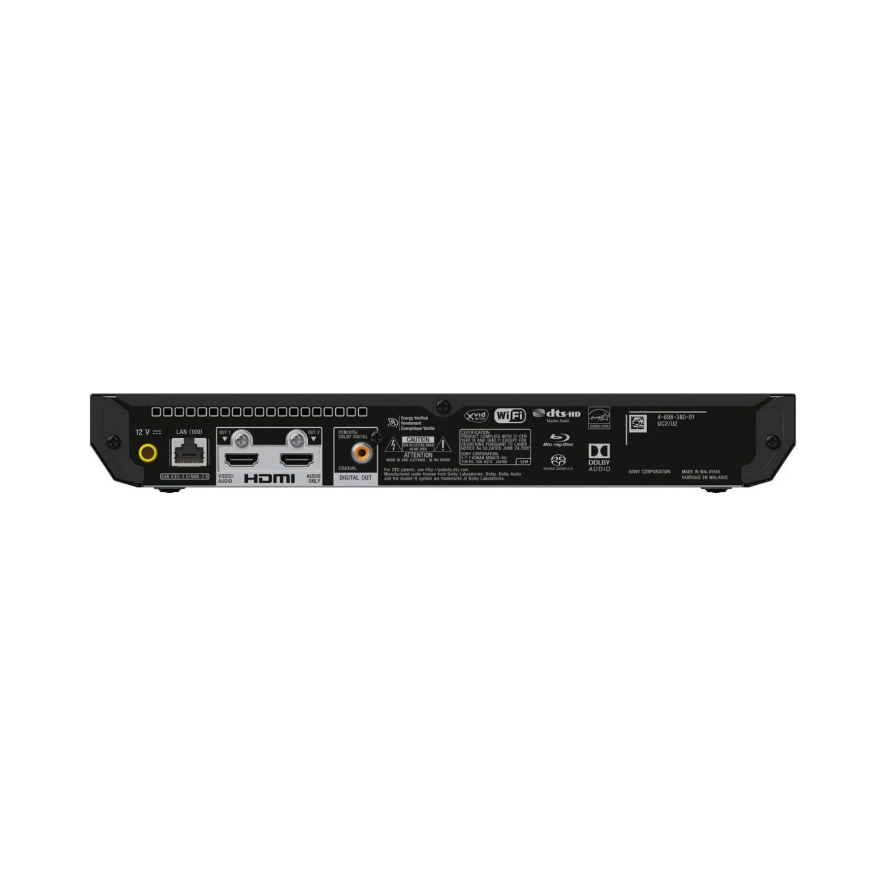 Sony UBP-X700 4K Ultra HD Blu-ray™ Player - Image 2