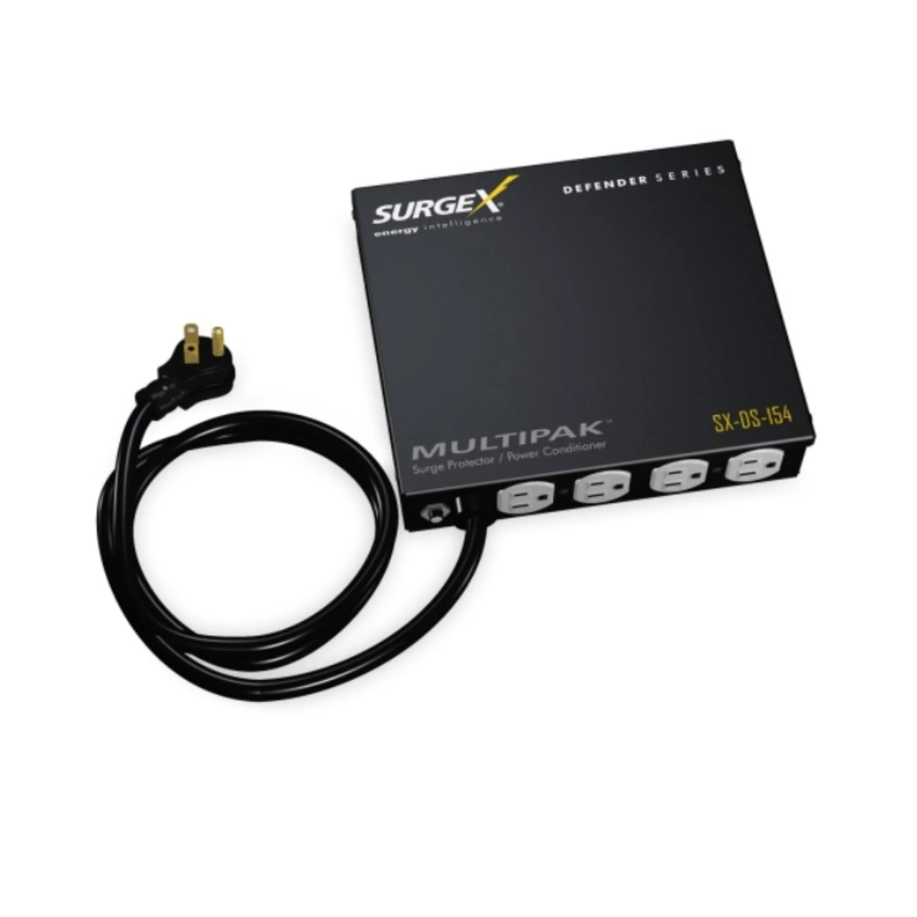 SurgeX SX-DS-154 Defender Series MultiPak Surge Protector and Power Conditioner with 4-Outlets - Clearance / Open Box