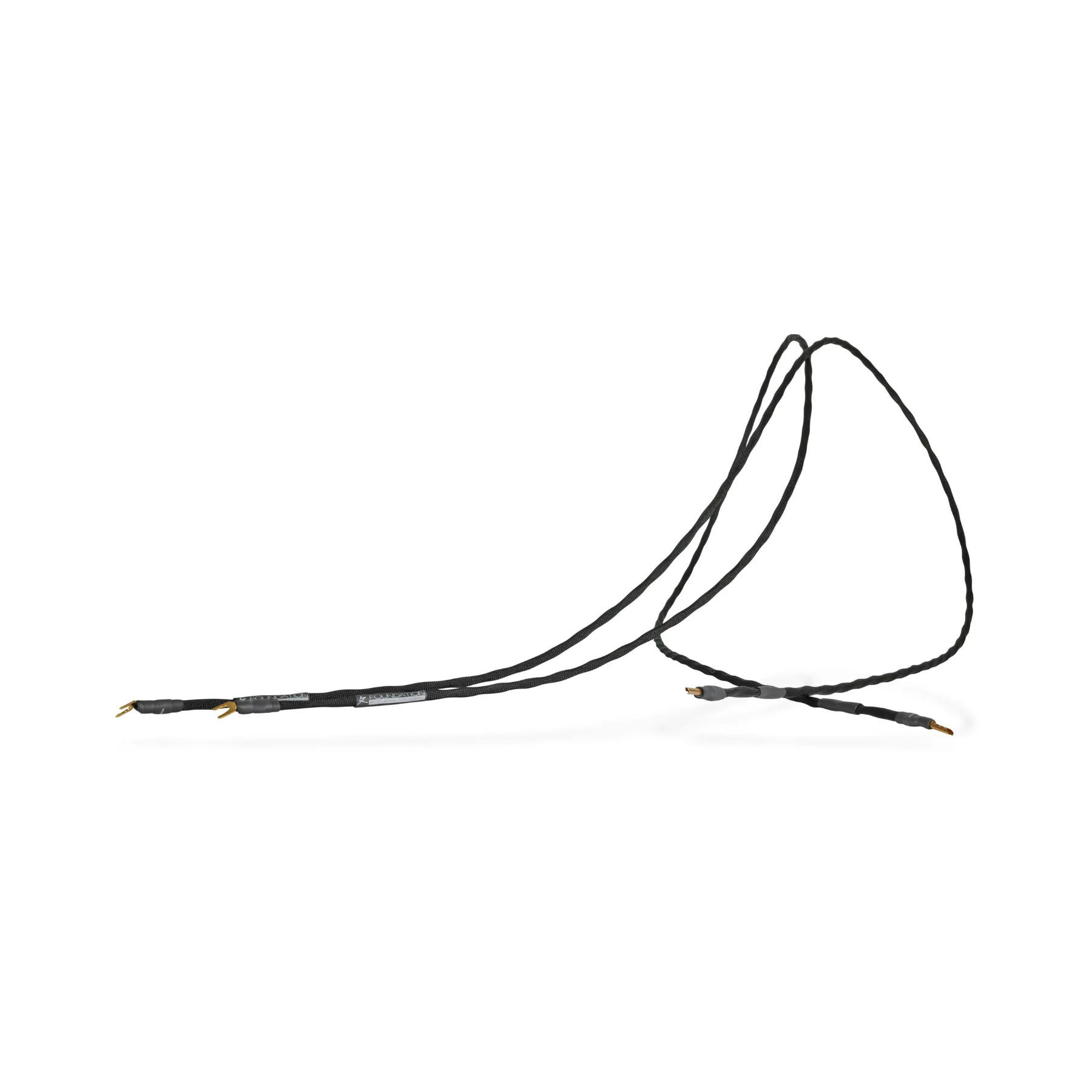 Synergistic Research Foundation Speaker Cables (10ft. Pair, Black) - Clearance / Open Box