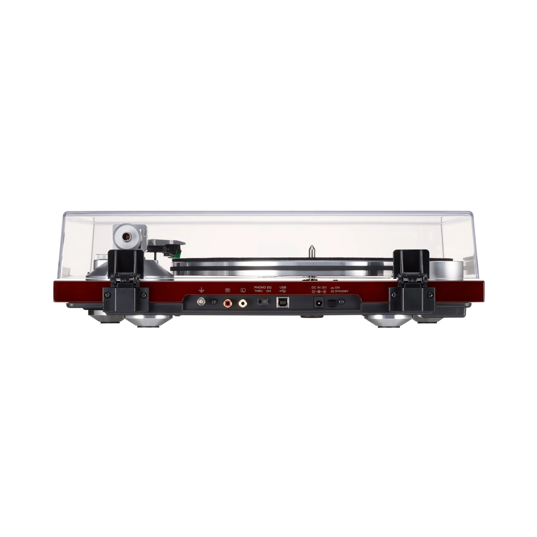 Teac TN-3B-SE Manual Belt-drive Turntable with built-in Phono Preamp (Cherry) - Clearance/ Open Box - Image 3