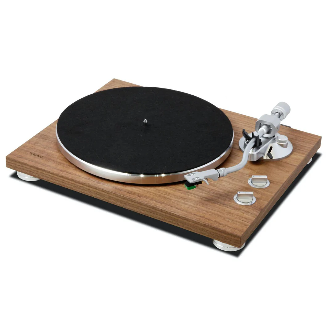 Teac TN-400BT-SE Manual Belt-Drive Bluetooth Turntable - Walnut