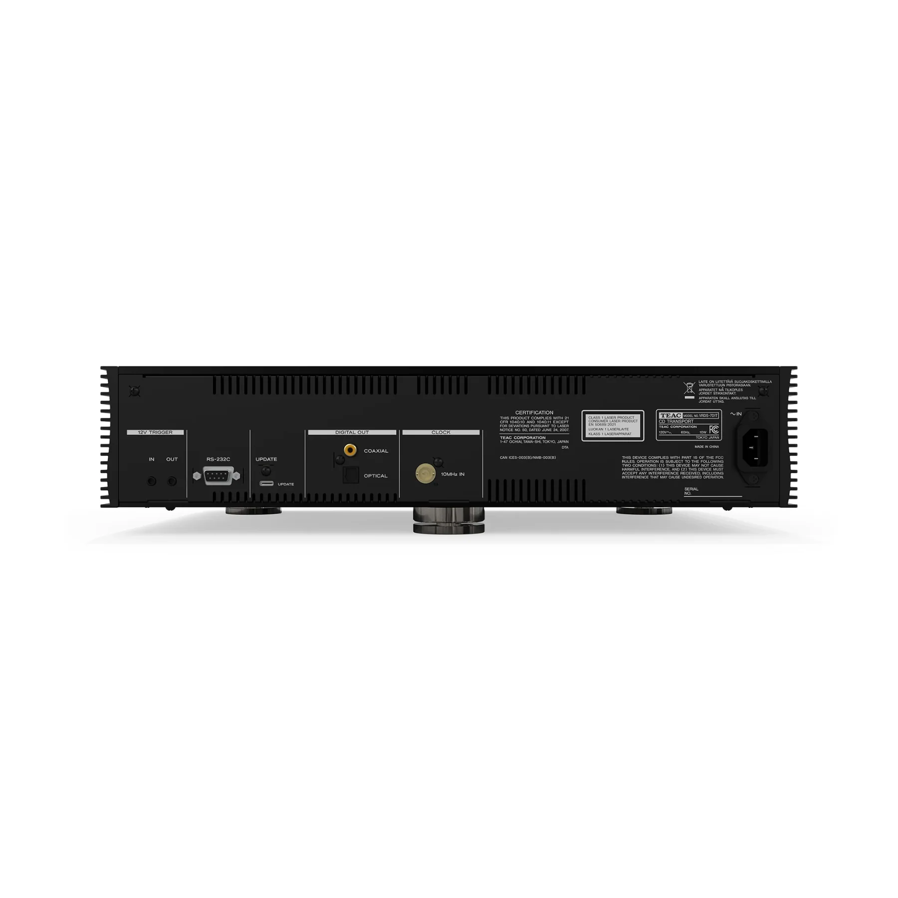 TEAC VRDS-701T CD Transport - Clearance / Open Box - Image 3