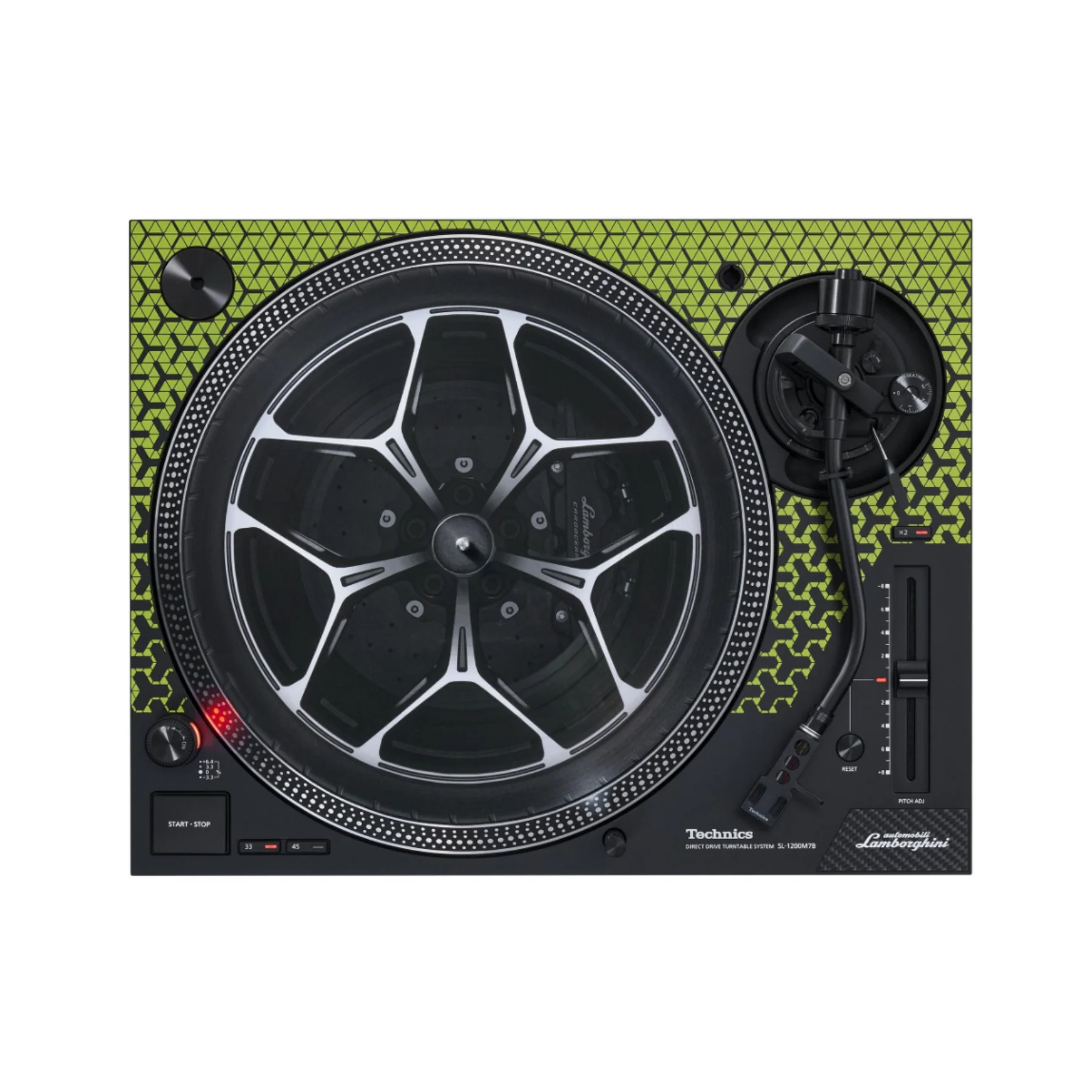 Technics SL-1200M7 Special Edition Lamborghini Direct Drive Turntable - Clearance / Open Box