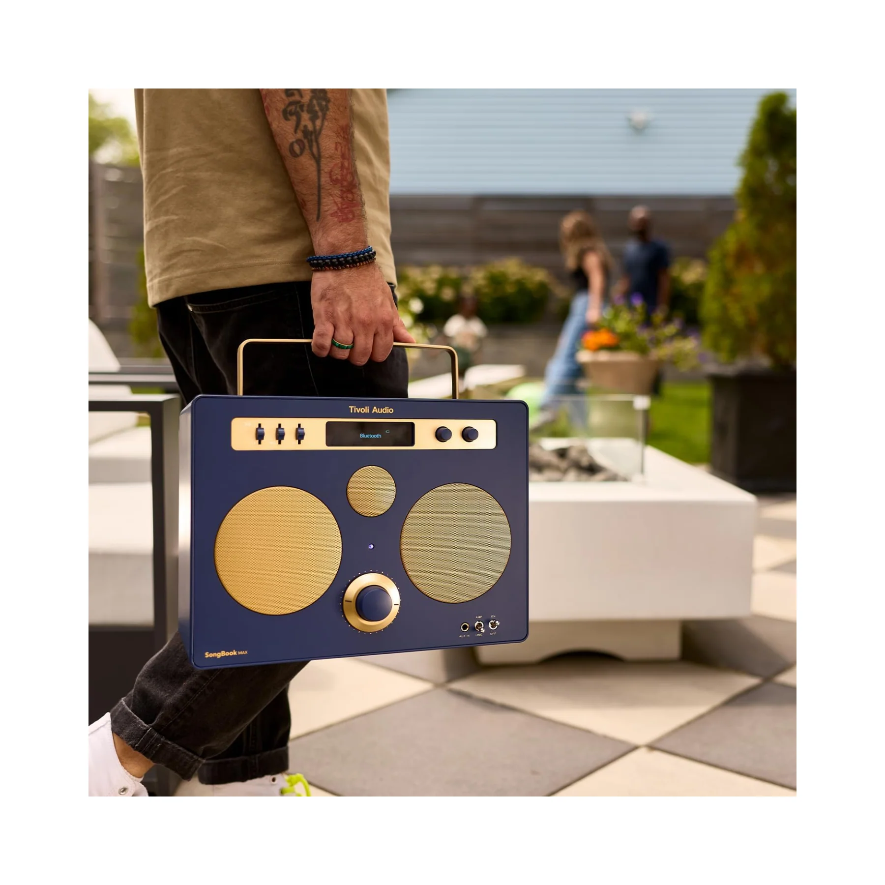 Tivoli Audio SongBook Max Portable Bluetooth Speaker with FM Tuner - Clearance / Open Box - Image 4