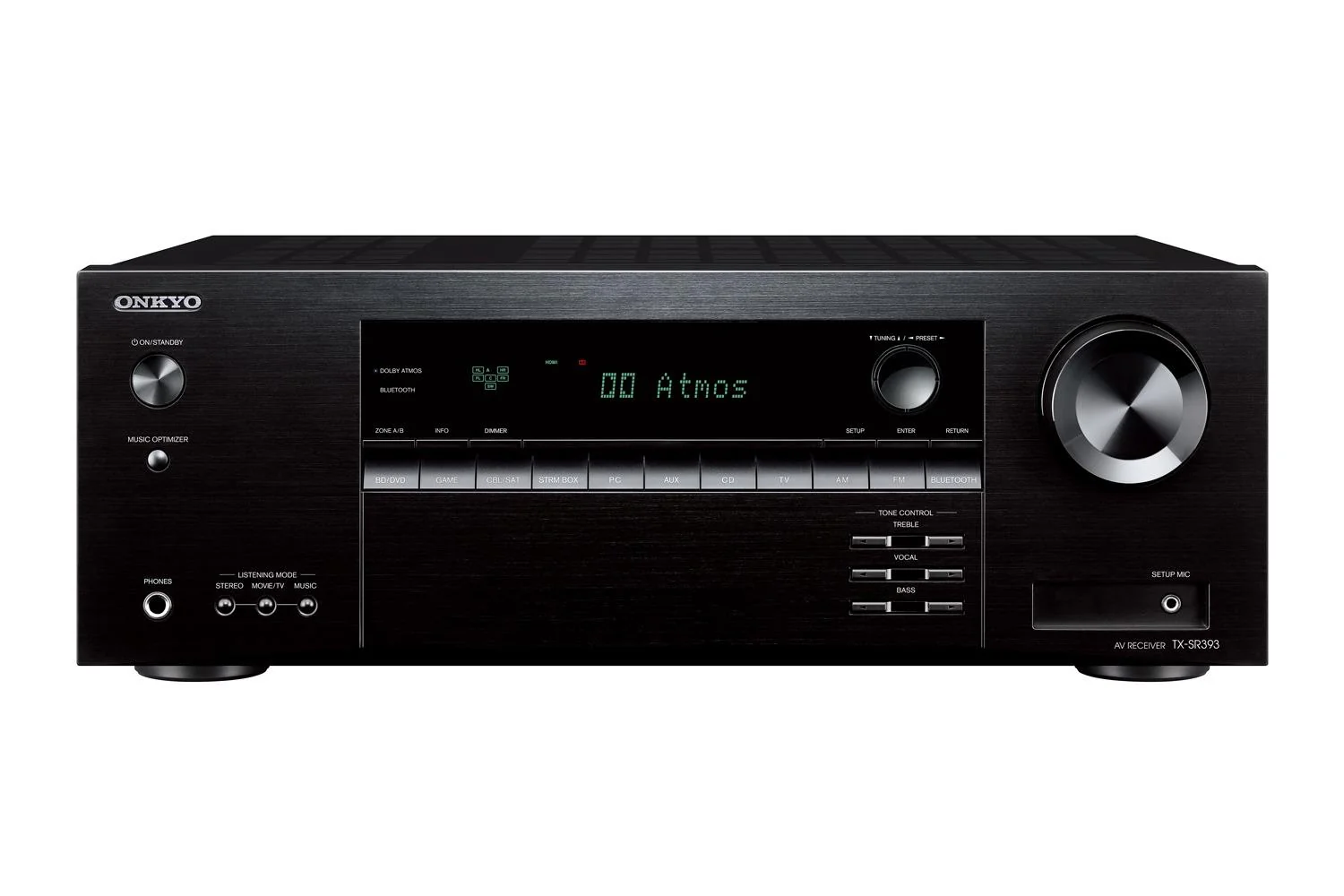 Onkyo TX-SR393 - 5.2 - Channel A/V Receiver With Dolby Atmos
