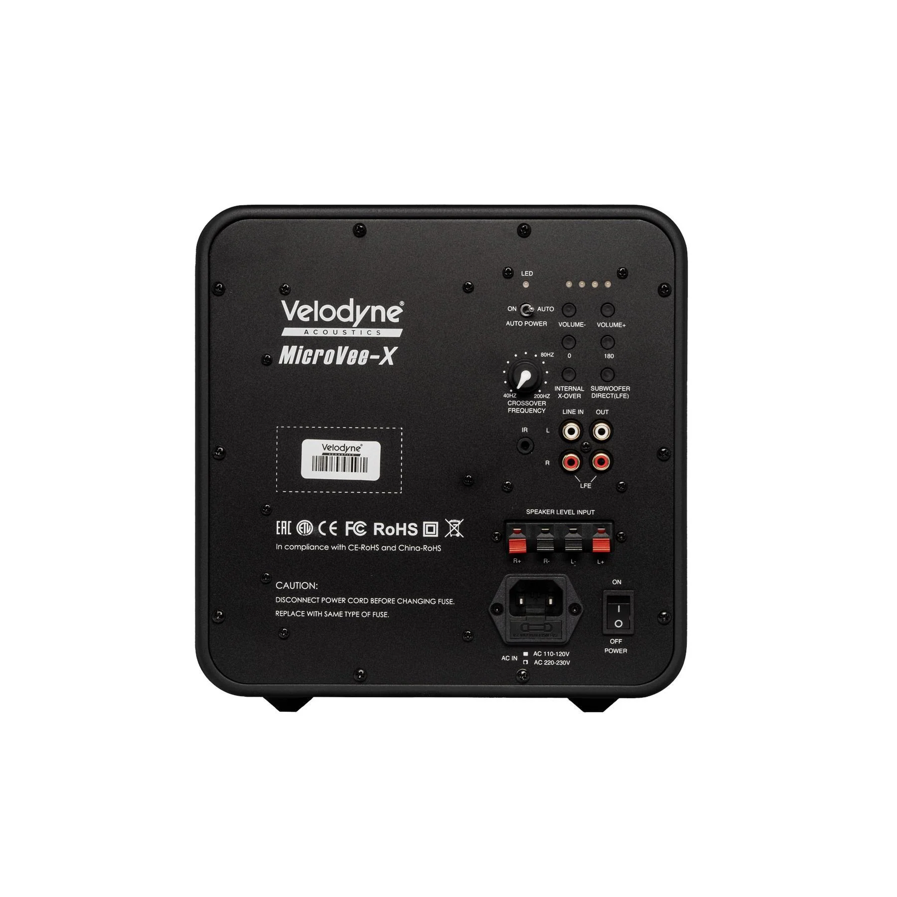 Velodyne Acoustics MicroVee X Subwoofer - Image 4