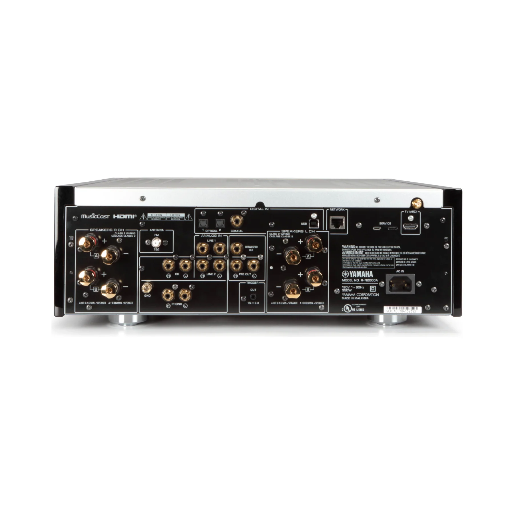 Yamaha R-N2000A Network Stereo Receiver -  Customer Return - Image 2
