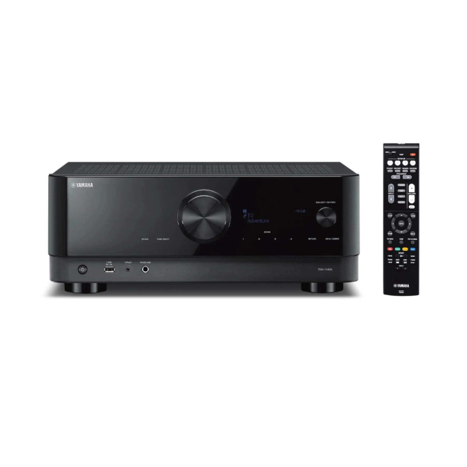 Yamaha RX-A4A 7.2-Channel AV Receiver with 8K HDMI and MusicCast - Customer Return