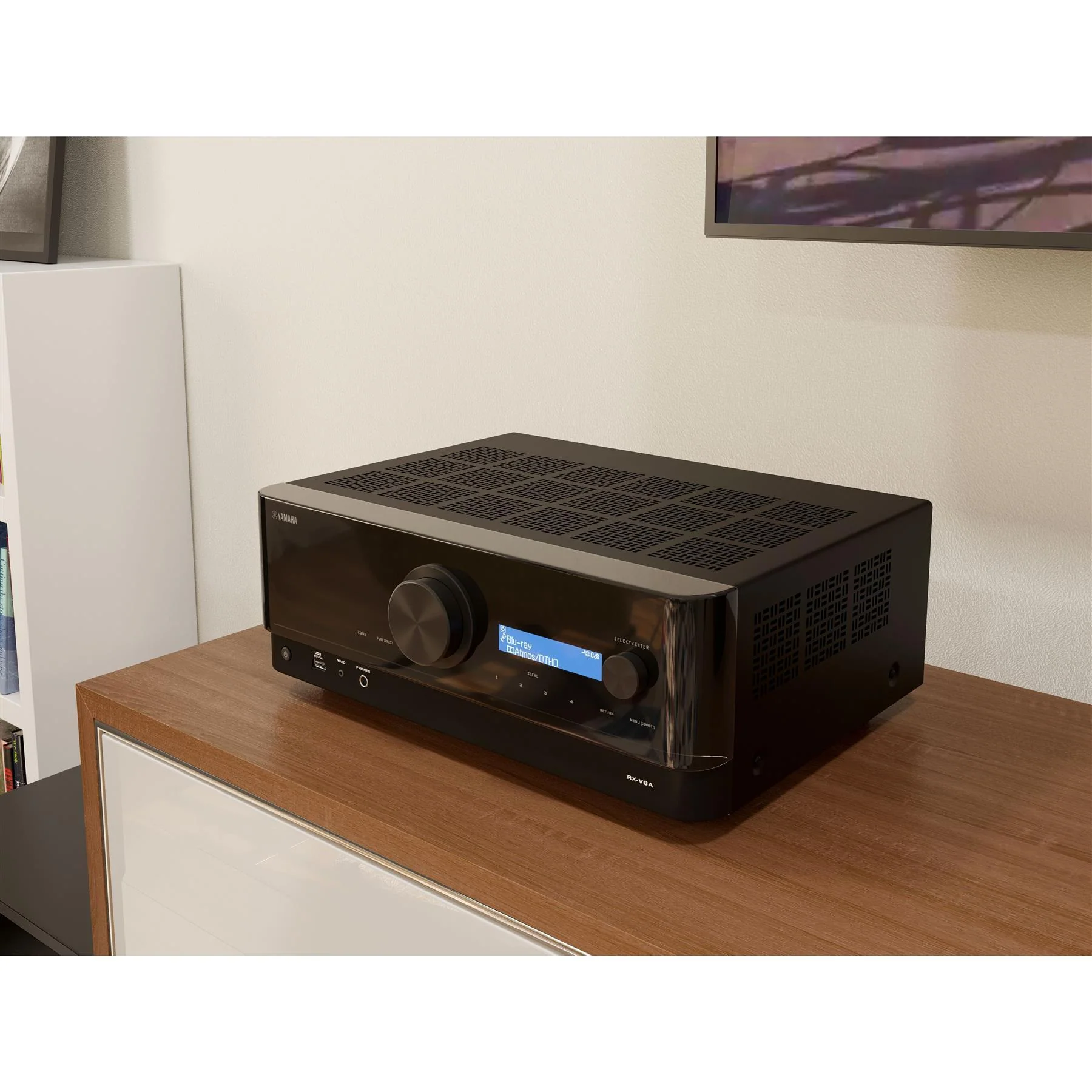 Yamaha RX-V6A 7.2-Channel AV Receiver with 8K HDMI and MusicCast - Customer Return - Image 4