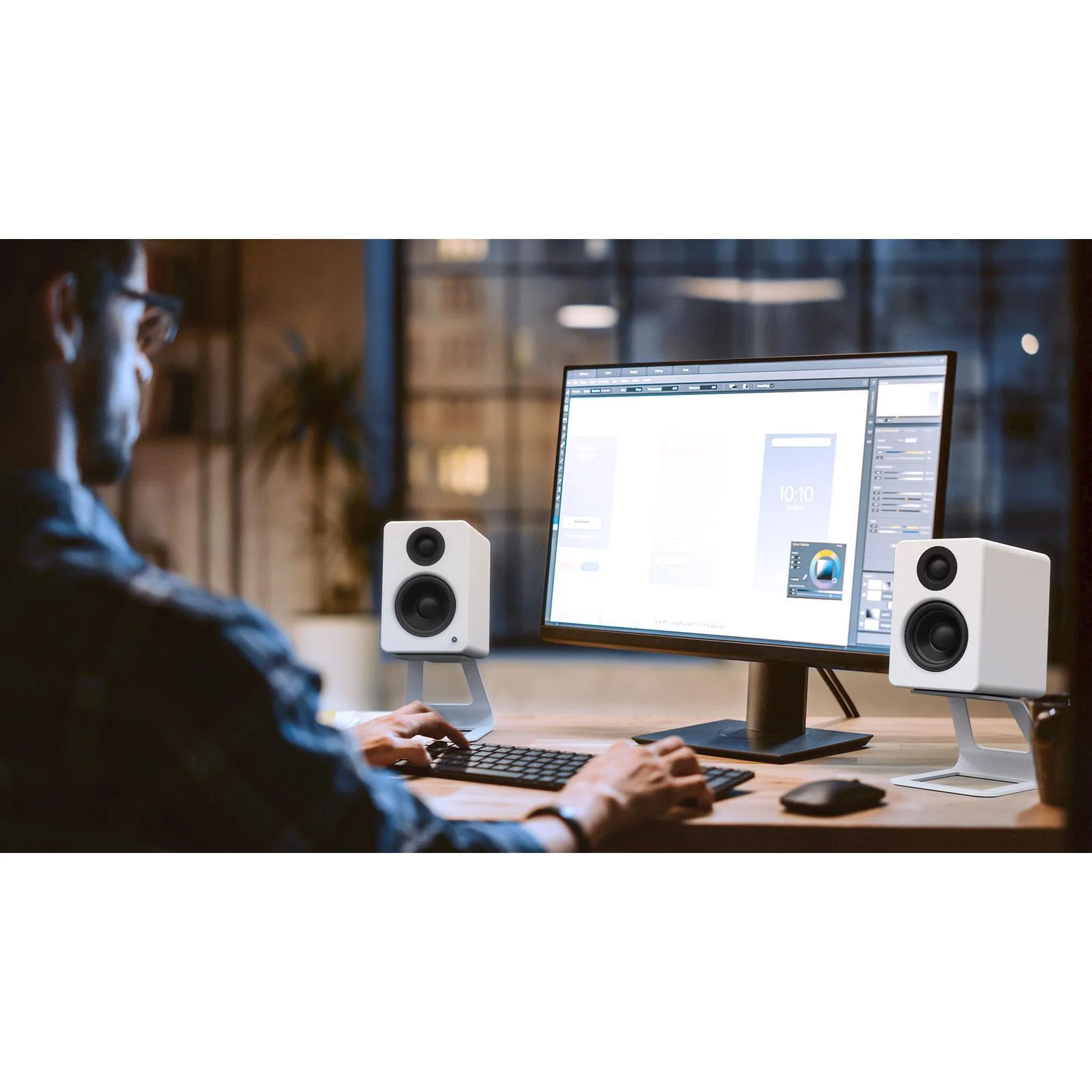 Kanto YU2 Powered Desktop Speakers for Gaming and Home Office with Built-In DAC - Image 13